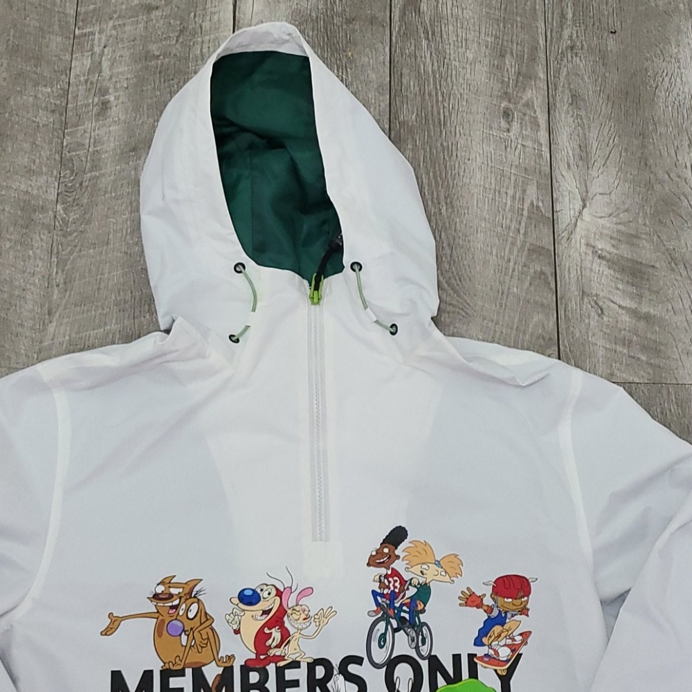 Members Only x Nickelodeon Men Windbreaker M, NWT - Picture 3 of 8
